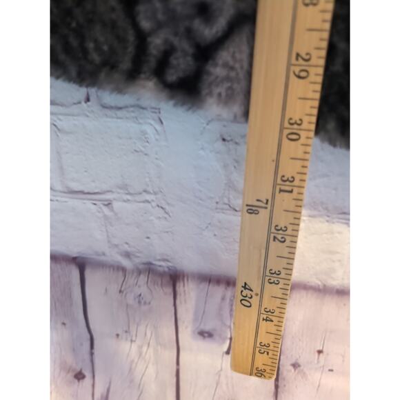 NVLT Coat Large Snake Print Faux Fur Jacket Hooded - Picture 7 of 13